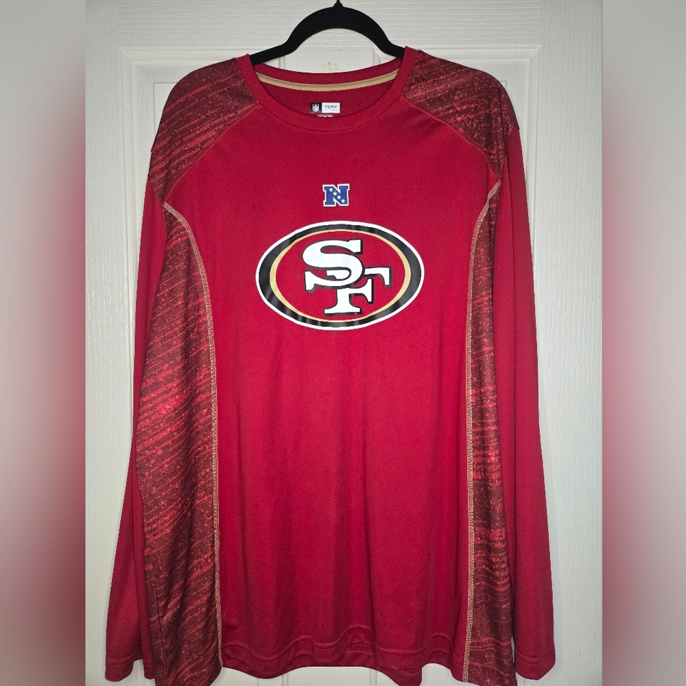 NFL Red Long Sleeve Shirt